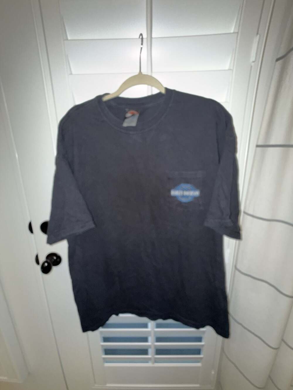 Vintage 2004 Smoky Mountain Harley-Davidson Tennessee Pocket T-Shirt XL